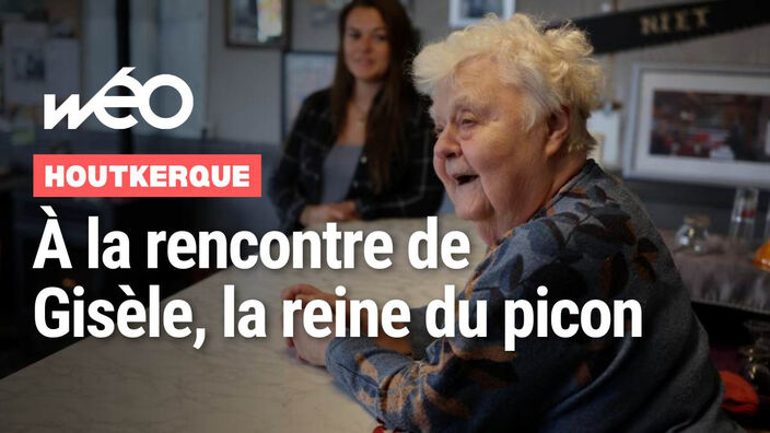 Houtkerque (59) : Gisèle, la reine du picon !