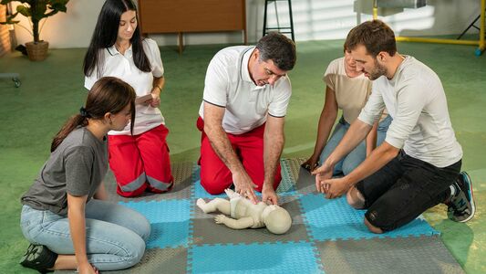 J'apprends les gestes qui sauvent avec Harmonie Mutuelle