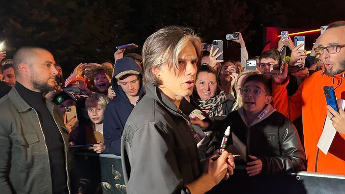 Orelsan au Kinépolis de Lille, en octobre 2025.