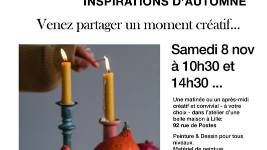 Atelier Aquarelle - I'inspirations d'Automne