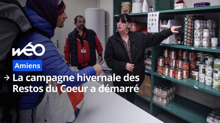 Restos du Cœur : la campagne hivernale débute à Amiens