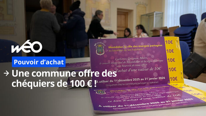 Montdidier : 100€ de chèques cadeaux offert aux habitants !