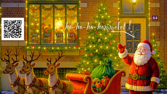 Noël entre voisins, à l'Hommelet