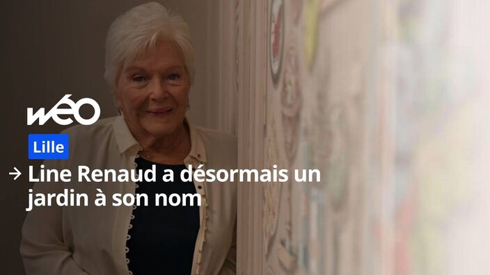 Line Renaud inaugure son jardin