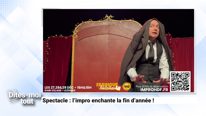 Spectacle : l'impro enchante la fin d'année