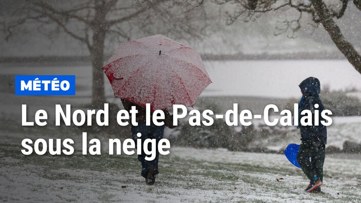 Le Nord et le Pas-de-Calais sous la neige