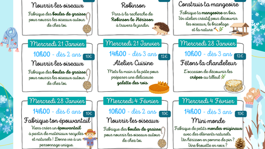 Animations nature en famille