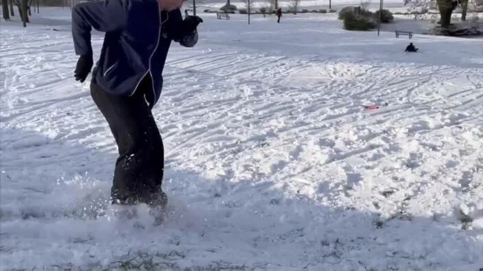 Neige : ambiance station de ski à Amiens