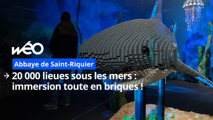 Abbaye de Saint-Riquier : Jules Verne tout en briques !