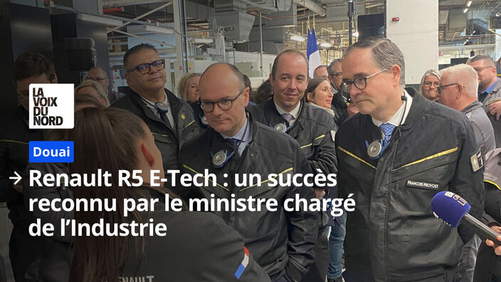 Renault R5 E-Tech électrique : un succès reconnu par le ministre chargé de l’Industrie