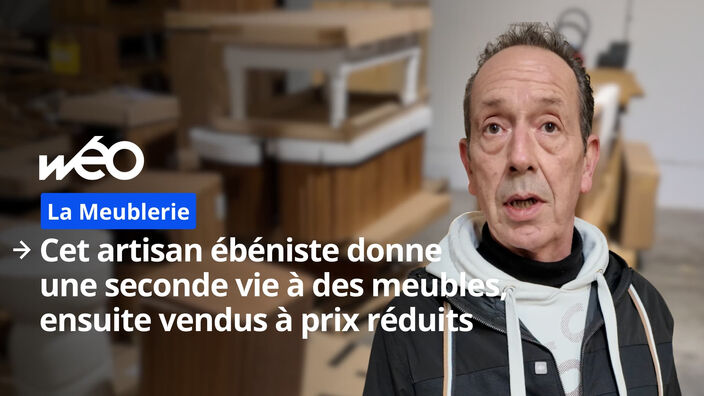 Comment sont restaurés les meubles avant d'être revendus à La Meublerie ?